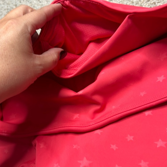 Nanette Lepore coral stars compression 7/8th length leggings, NWT - Picture 3 of 5